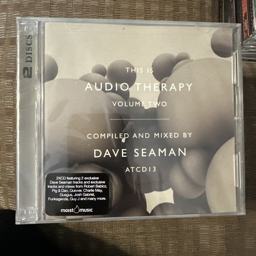 This Is Audiotherapy 2 by Dave Seaman (CD, 2009) ES1624